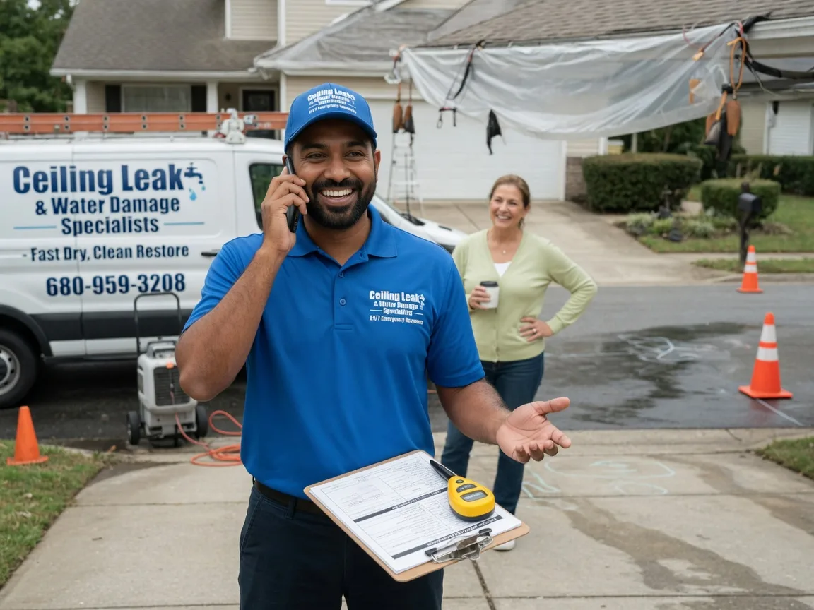 Ceiling Leak Cleanup Boydton, VA FAQs